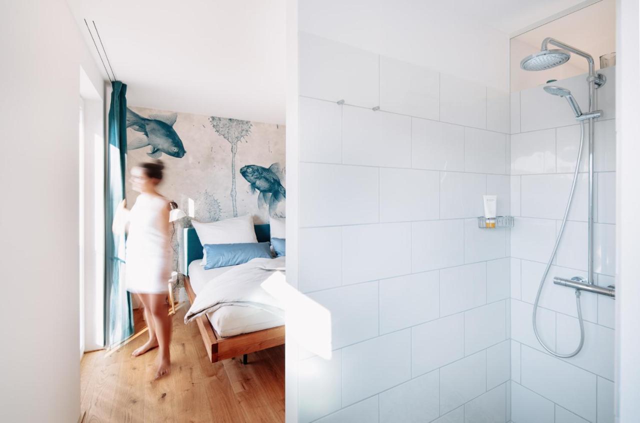 Rotes Haus Bregenz See Wohnung Bagian luar foto